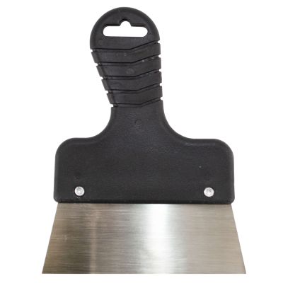 Robuster Schaber Edelstahl - 15 cm breiter Mistkratzer