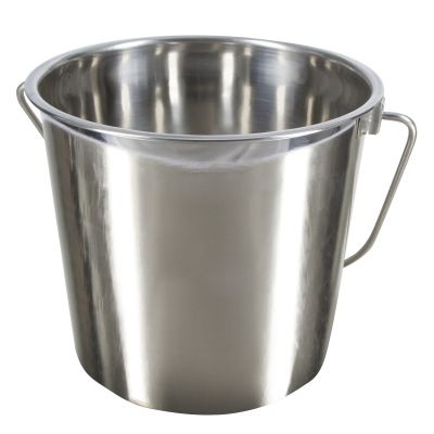 Roestvrij staal 5.7 liter emmer