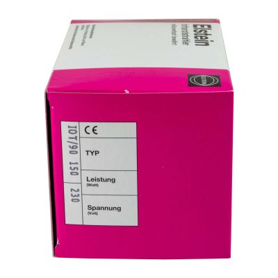 Elstein Dunkelstrahler - 150 Watt E27 Verpackung