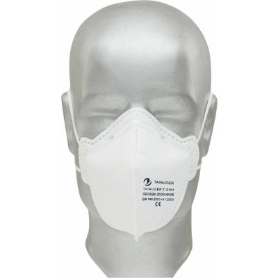F-fijnstof-voudige modellen P2 Tector ® zonder ventiel - 2 stuks / pak