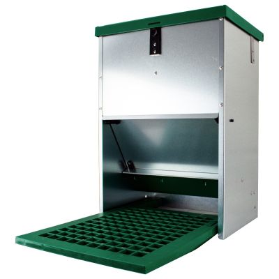 Feedomatic automatische voederbak 12 kg - automatische voederbak met schopplaat