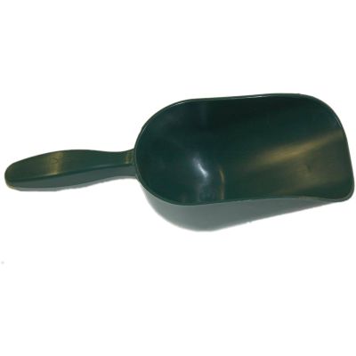Futterschaufel grün Kunststoff, 500 g