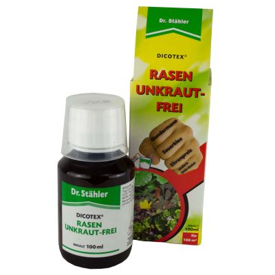 Dicotex ® gazon onkruidvrij Super door Dr Stahler, 100 ml fles - Selectief herbicide op gazons