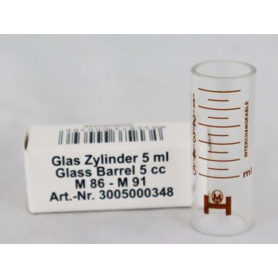 Glas Ersatzzylinder 5ml