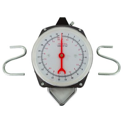 Wijzer weegschaal, wijzer snel weegschaal opknoping schaal spel vis schaal 10 kg 50g graduatie