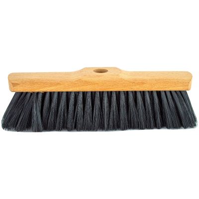 Halbezem 28 cm met haarmengsel en steelgat