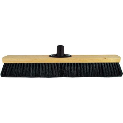 Halbezem 50 cm met haarmengeling en Quick-fest houder