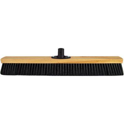 Zaalbezem 60 cm met haarmengeling en Quick-fest houder