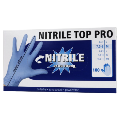 Nitril handschoenen voor algemeen gebruik 5,5 mil, 100 stuks, maat M