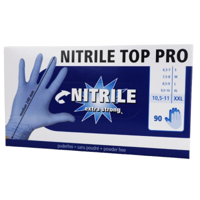 Nitril handschoenen voor algemeen gebruik 5,5 mil, 100 stuks, maat XXL