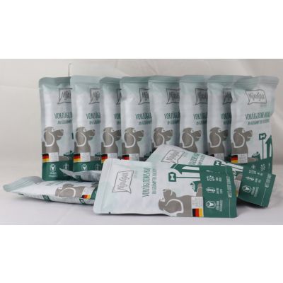 12x Quetschie "Kalfsvlees &amp; courgette" - 12x 125g heerlijk kalfsvlees met gestoomde courgette