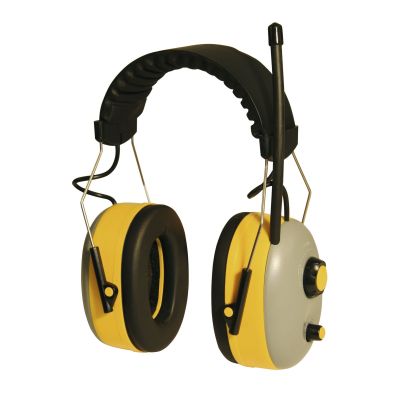 Gehoorbescherming met stereo radio