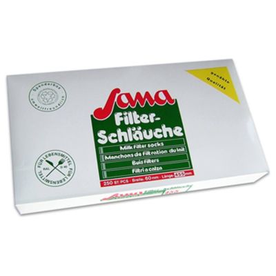 SANA Milchfilter 620 genäht 250 Stück Milchfilterstrümpfe