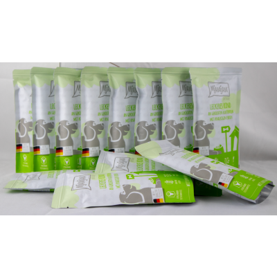 12x Quetschie "Rundvlees, aardappelen &amp; doperwten" - 12x 125g heerlijk rundvlees met gekookte aardappelen &amp; knapperige doperwten