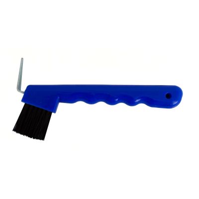 Hufkratzer mit Bürste - blau