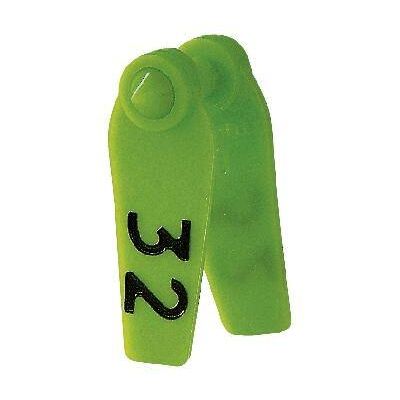 Primaflex oor label grootte 0, gevormde, geel, rood, groen, blauw, wit (25 stuks per verpakking)