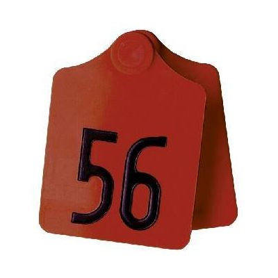 Primaflex oor label grootte 2, leeg, geel