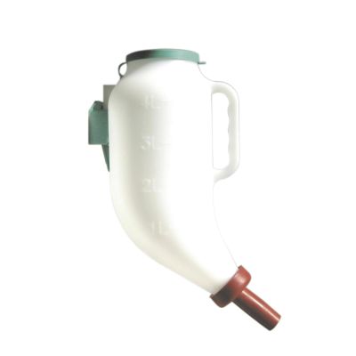 Droge voedingsfles 4 L incl. schonere &amp; kunststof beugel