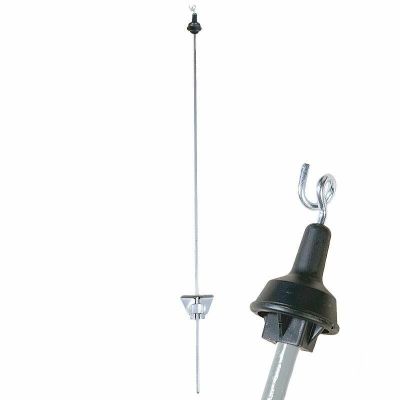 Grasland hek bar, ongeveer 105 cm, 25 stuks per doos met draad lus