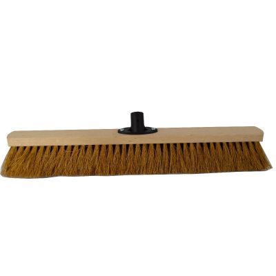 Halbezem 60 cm kokosnoot met Quick-Fest houder