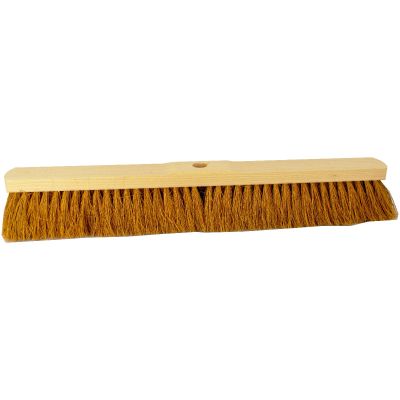 Halbezem 60 cm Coir met steel Bezem Natuurvezel Industriële bezem