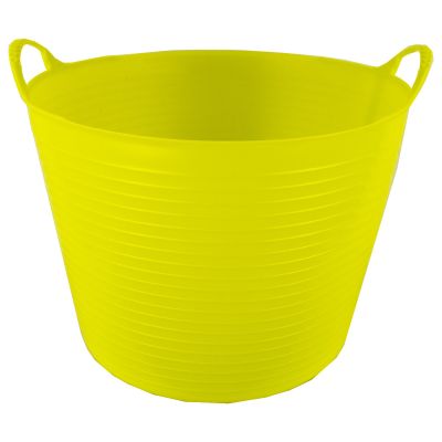 Gorilla plastic bak geel 38 liter
