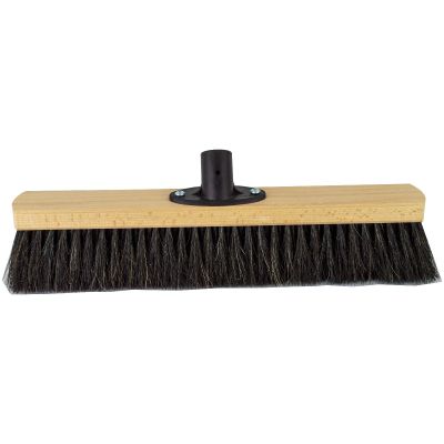 Zaalbezem 40 cm, paardenhaar, met Quick-fest houder