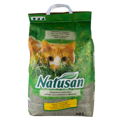 Natusan Katzenstreu Klumpstreu 20 Liter