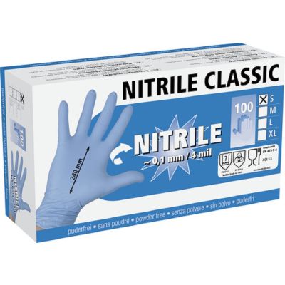 Nitrilen alle purpose handschoenen, 100 gr. XL, 4 mil