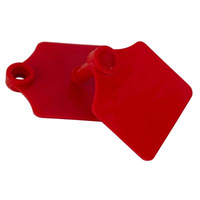  Primaflex - Ohrmarke Primaflex Größe 1, blanko, rot - 25 Stück