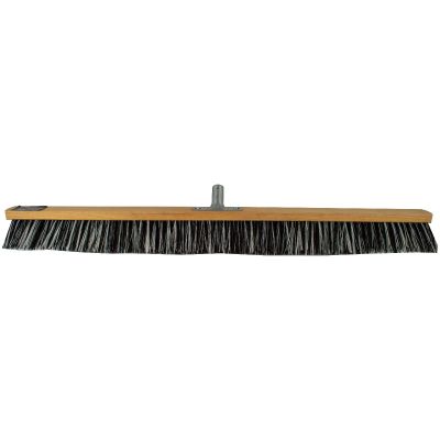 Zaalbezem 100 cm, Ossi flash, met metalen steelhouder