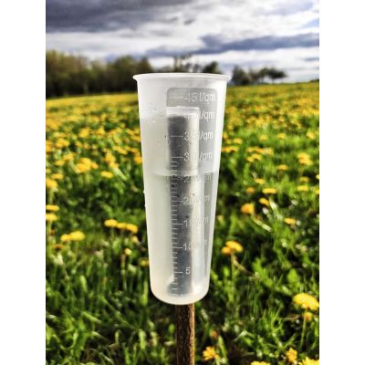 Siliconen regenmeter tot 45l/m² - duurzaam, duurzaam en flexibel