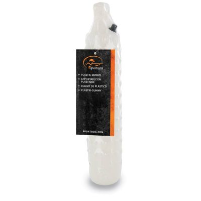PLASTIC DUMMY - witte sport hond SAC30-13298