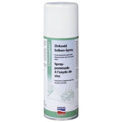 Zalven spuiten zinkoxide, Chinoseptan 200 ml
