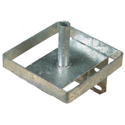 Zout lek stenen houder metal