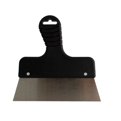 Robuster Schaber Edelstahl - 20 cm breiter Mistkratzer