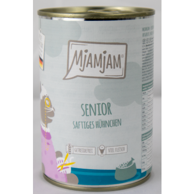 Senior" kattenvoer - 400g sappige kip voor oudere katten