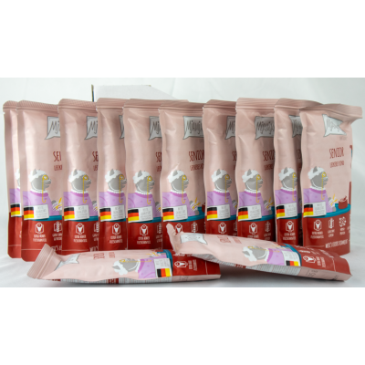 Quetschie "Senior" - 125g heerlijk rundvlees voor oudere katten