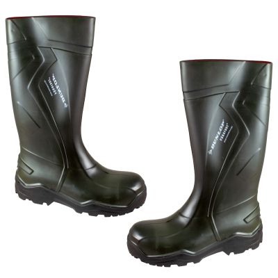 Dunlop® Purofort Plus S5 - Veiligheidslaarzen Purofort+ met stalen neus en antiperforatiebescherming (volledige veiligheid)