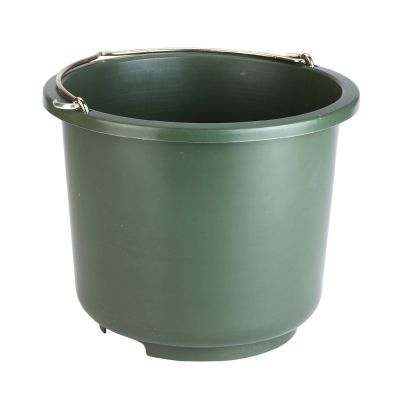 Installeren van emmers en emmers 12 liter olijf groen