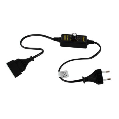 Temperaturregler mit Stecker und Gegensteckverbindung für Wärmeplatten 
