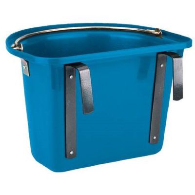 Vervoer wieg met een verkeerd-om ijzer & handvat, blauw