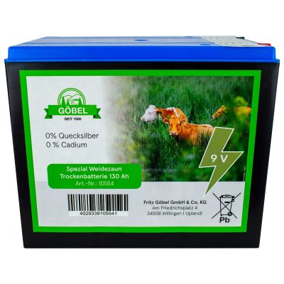 Weideomheining Batterij 9 Volt 130Ah Droge Batterij Weideomheining Batterij voor Weideomheining