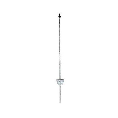 Grasland hek pole, oval met ring isolator 105 cm, 25 stuks per karton