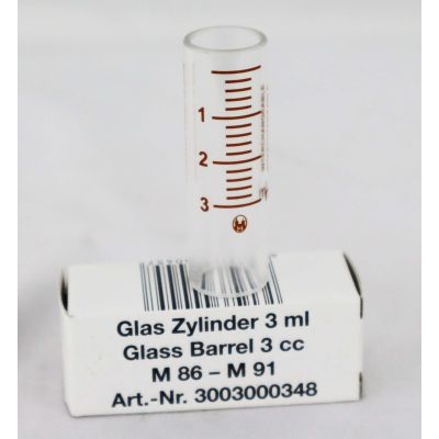 Ersatz Glaszylinder 3ml