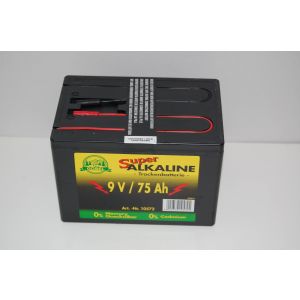 Hek batterij 9 volt 75 AH, alkalische