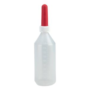 Kalf melk fles rond 1 liter