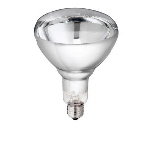 Infrarotbirne Philips 150 W, weiß