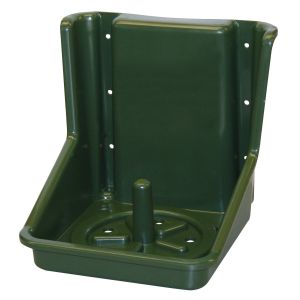 Groene zout lek stenen houder, PVC