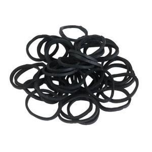 Mane rubber 800 stuk dispenserdoos zwart